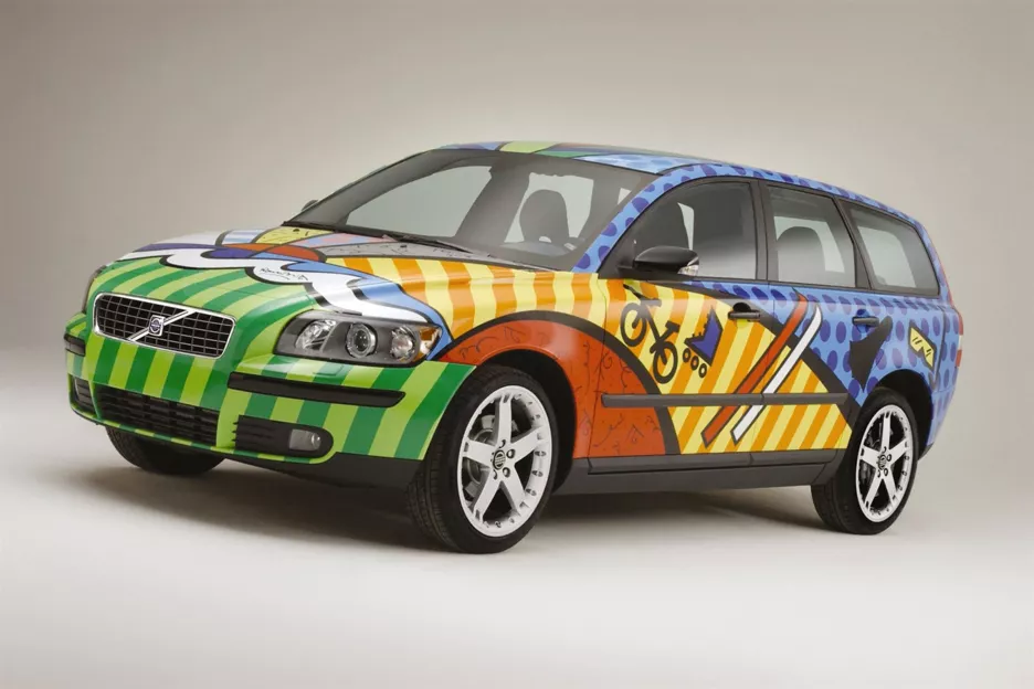 Volvo V50 special edition Romero Britto.