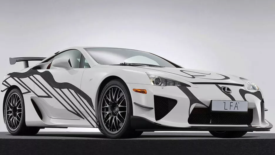 Lexus LFA Art car.