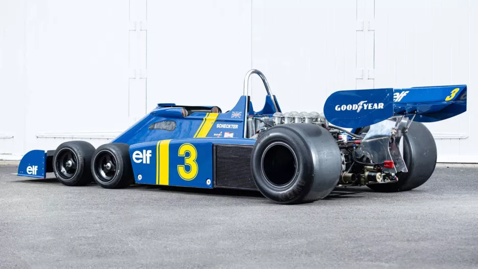 Tyrrell P34 задняя часть