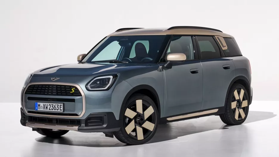 Mini Countryman передняя часть.