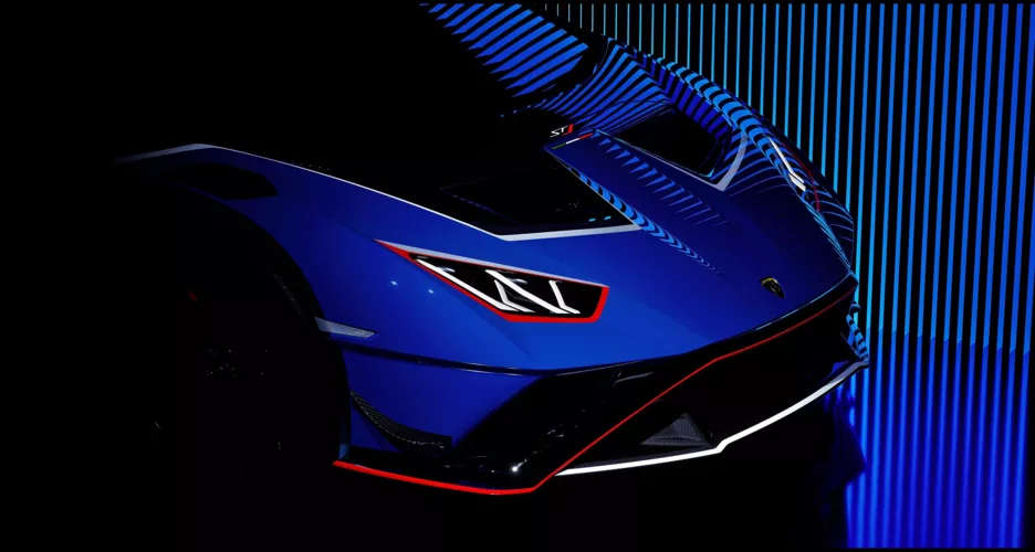 Lamborghini Huracan STJ передняя часть.