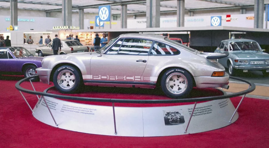 Концепт-кар Porsche 911 Turbo в 1973 году.