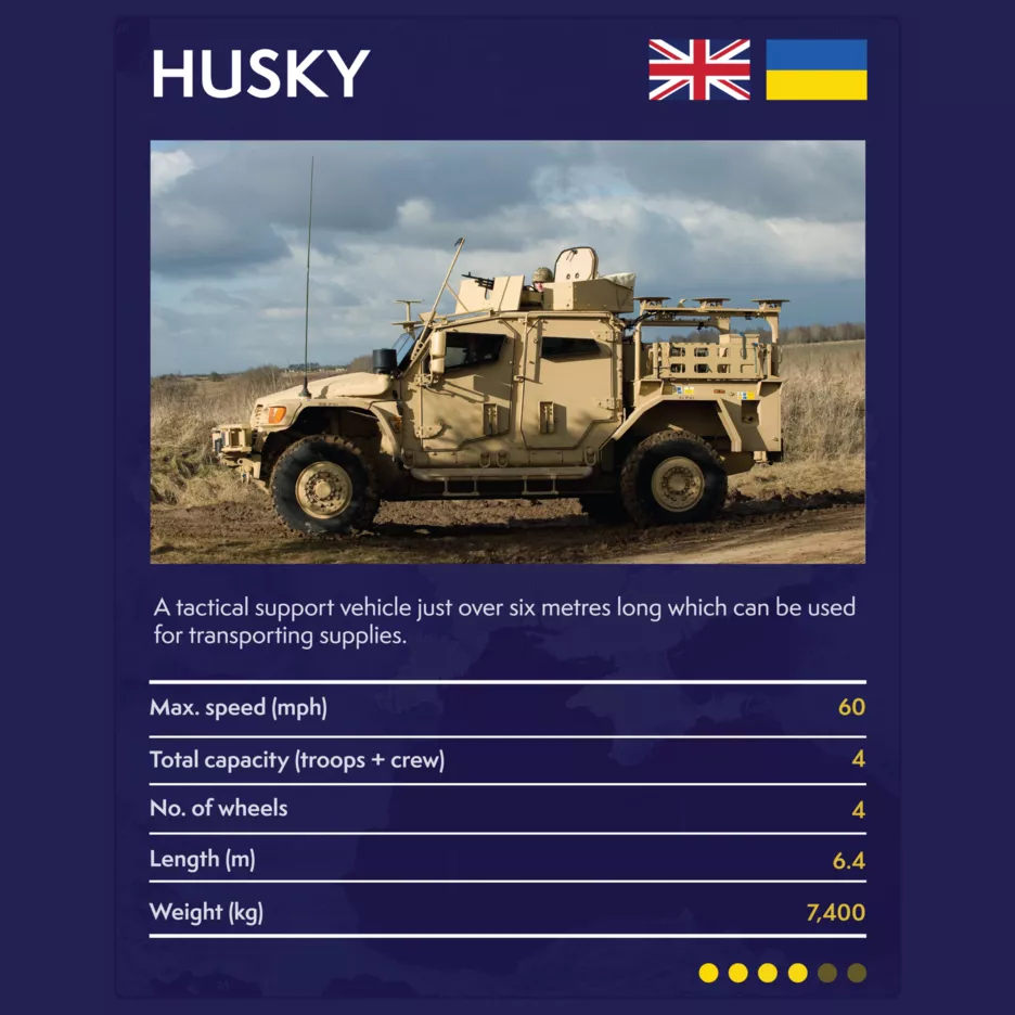 Британский бронеавтомобиль Husky TSV.