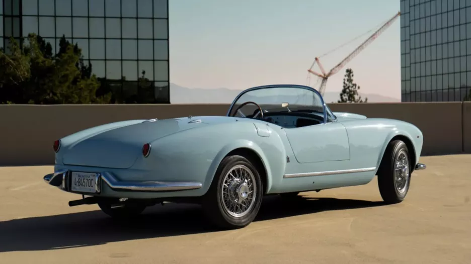 Lancia Aurelia B24 Spider America задняя часть.