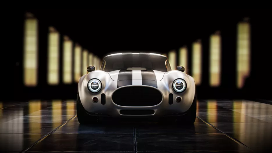 AC Cobra GT Coupe передня частина.