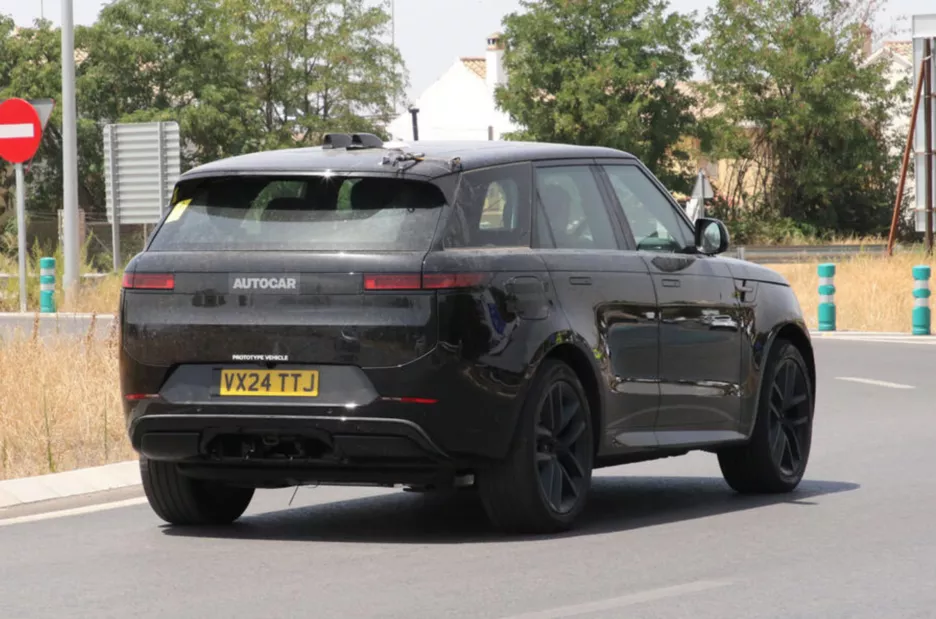 Land Rover Range Rover Sport EV задняя часть.