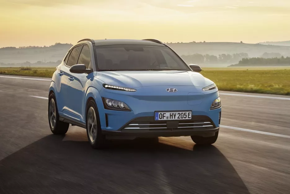 Hyundai Kona Electric.