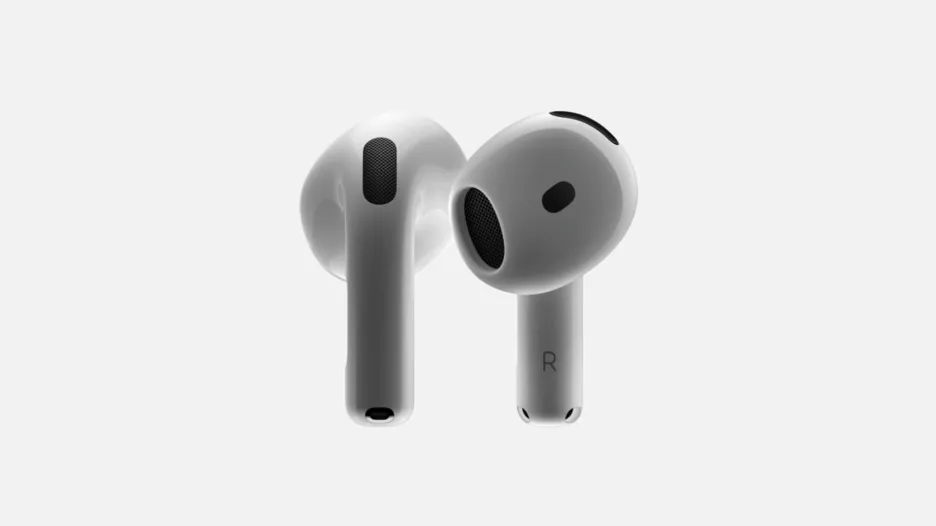 Внешний вид AirPods 4.