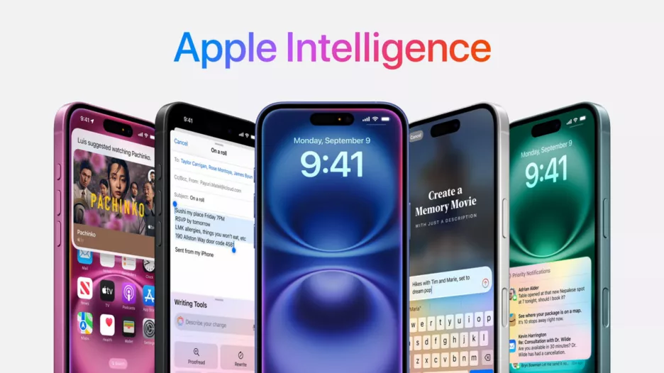 Функции Apple Intelligence будут работать в базовых iPhone 16.