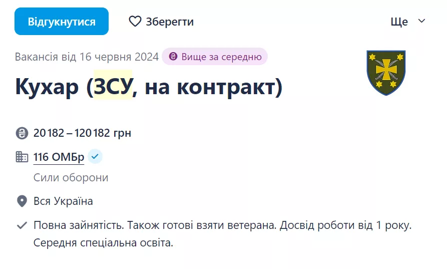 Повар.