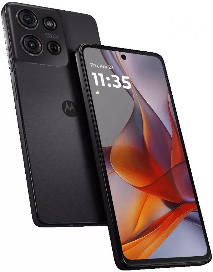 Цвет Charcoal Gray в Motorola Moto G75. Фото: GSMArena