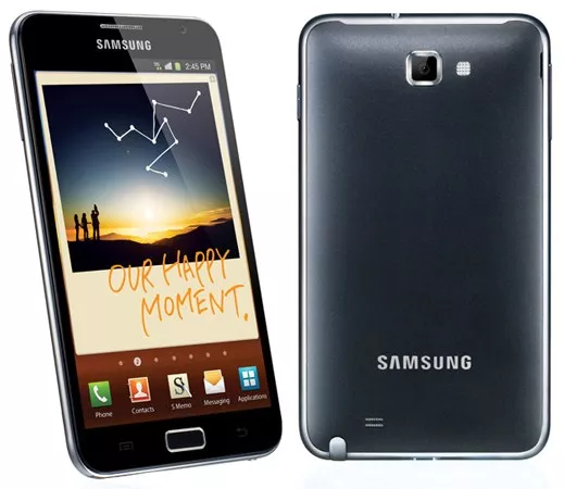 Samsung Galaxy Note N7000.